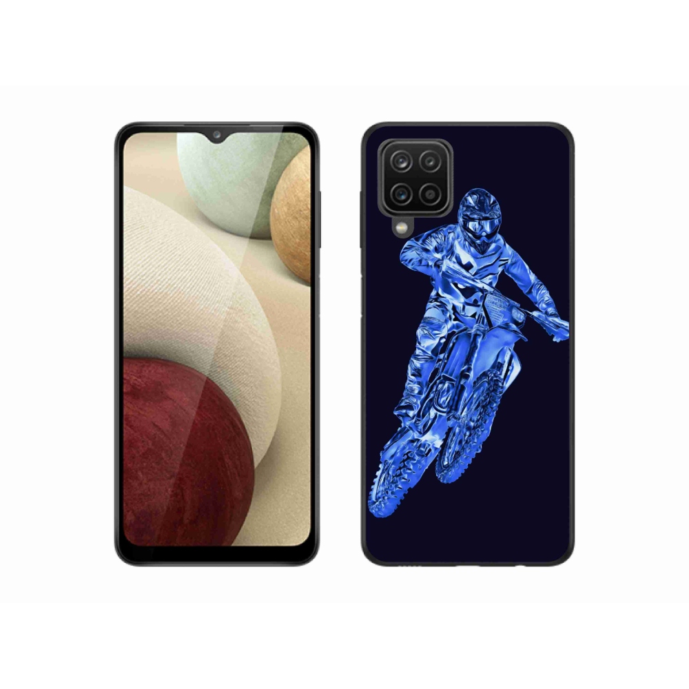 Gélový kryt mmCase na Samsung Galaxy M12 - motocross 1