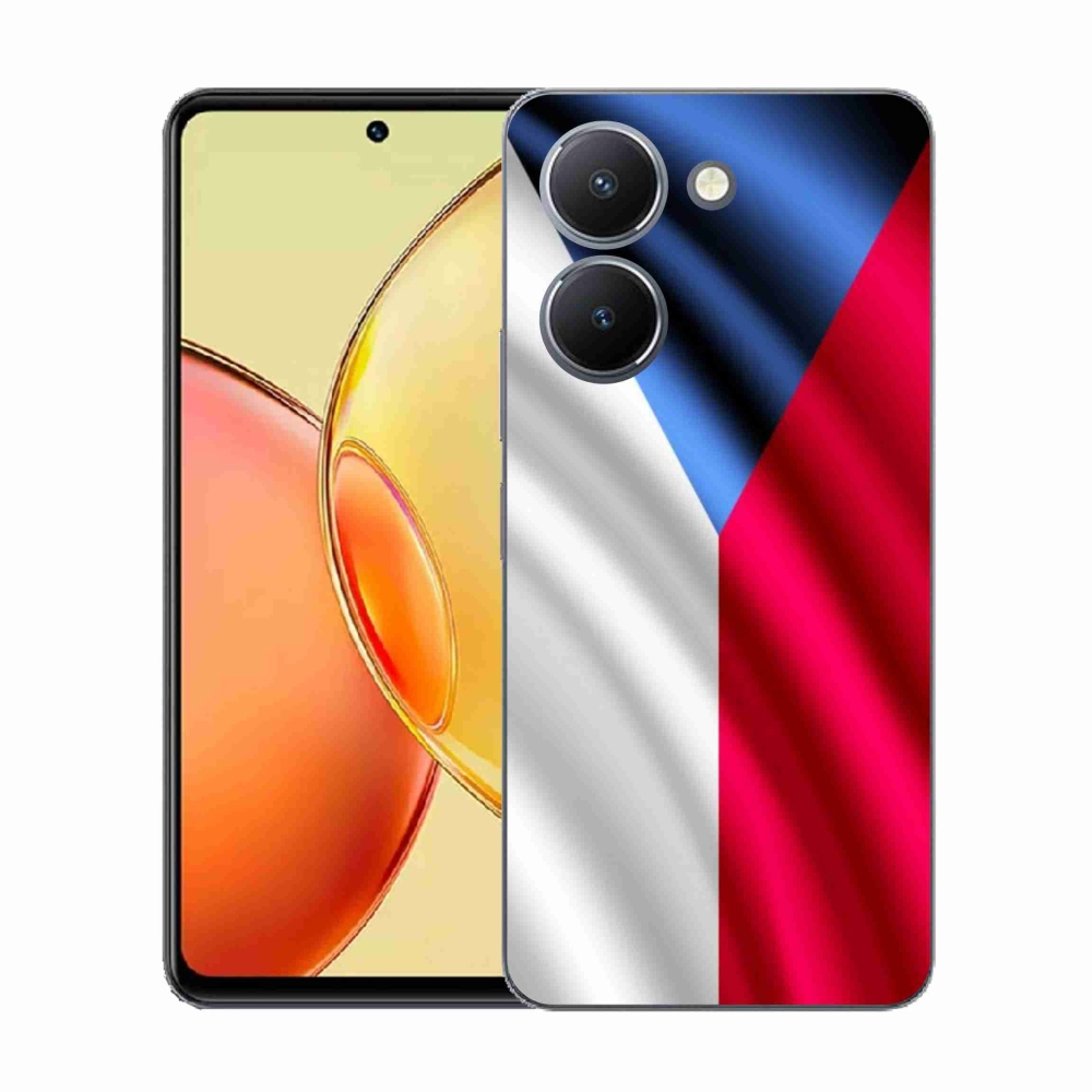 Gélový kryt mmCase na Vivo Y36 - česká vlajka