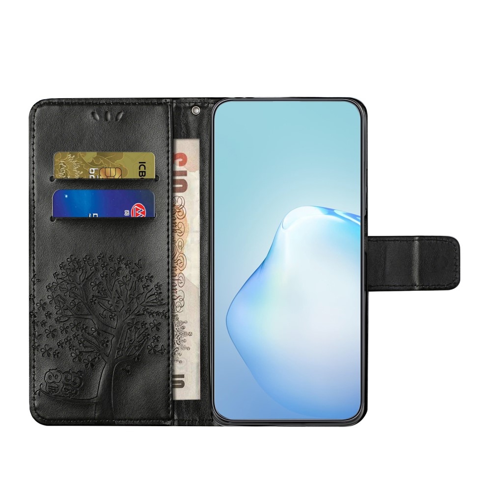 Tree knižkové púzdro na Samsung Galaxy S25 Edge - čierne
