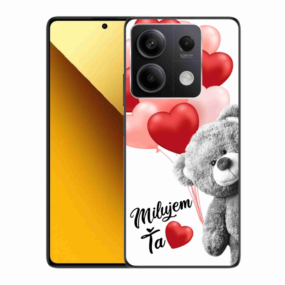 Gélový obal mmCase na Xiaomi Redmi Note 13 5G - milujem Ťa sk