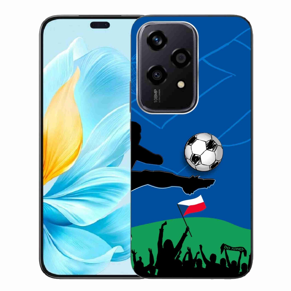 Gélový kryt mmCase na Honor 200 Lite 5G - fanúšikovia futbalu