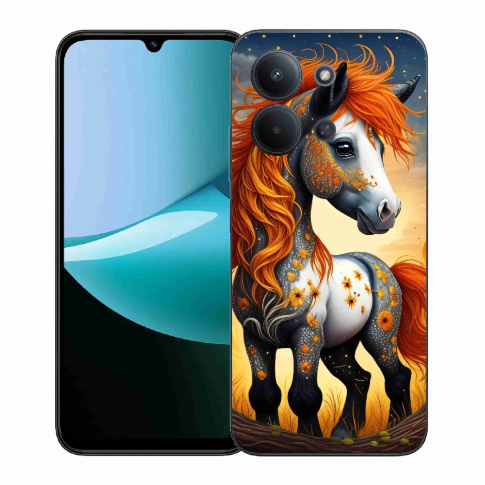 Gélový kryt mmCase na Xiaomi Redmi 15C 4G (171mm)/Poco C85 4G (171mm) - farebný poník