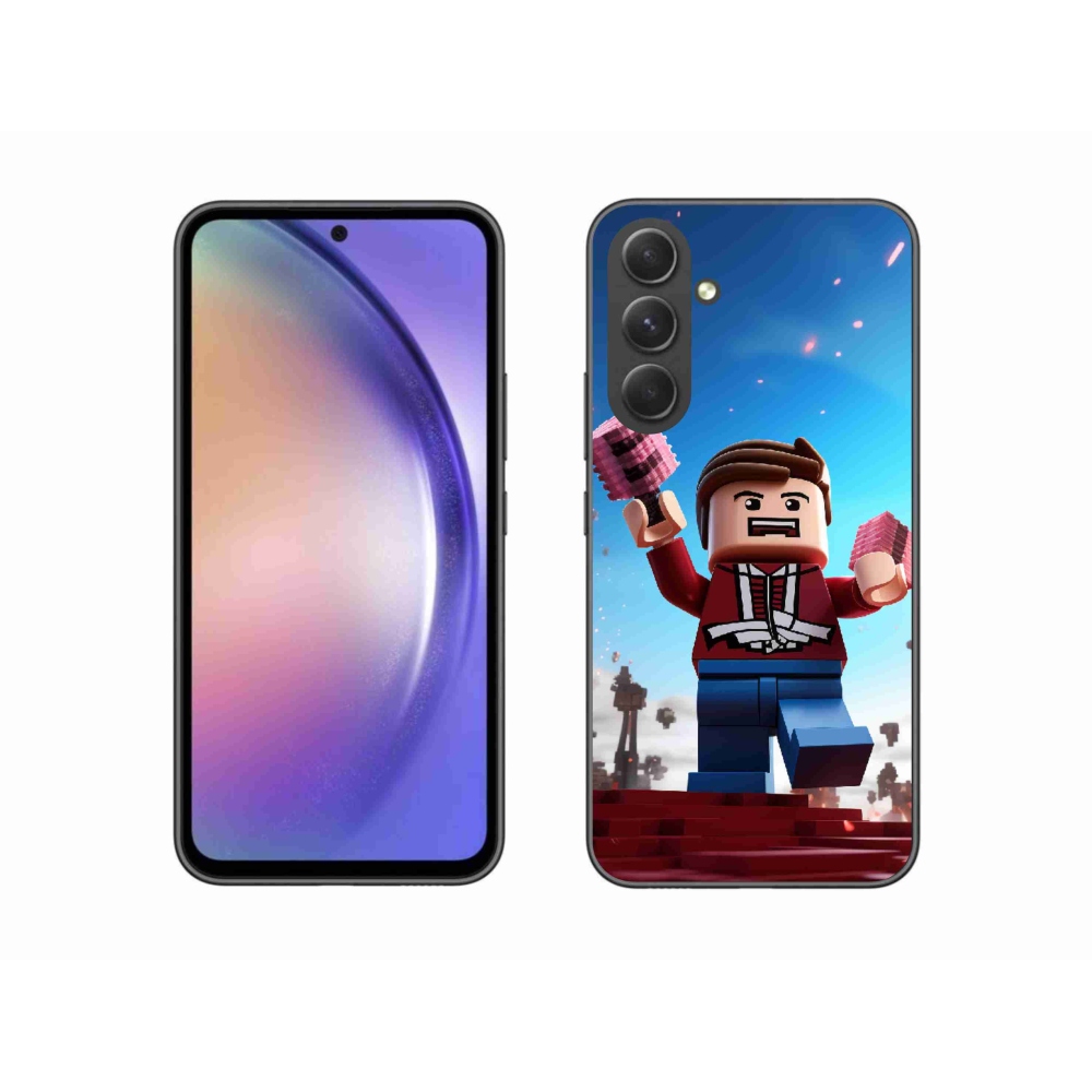 Gélový kryt mmCase na Samsung Galaxy A54 5G - roblox 2