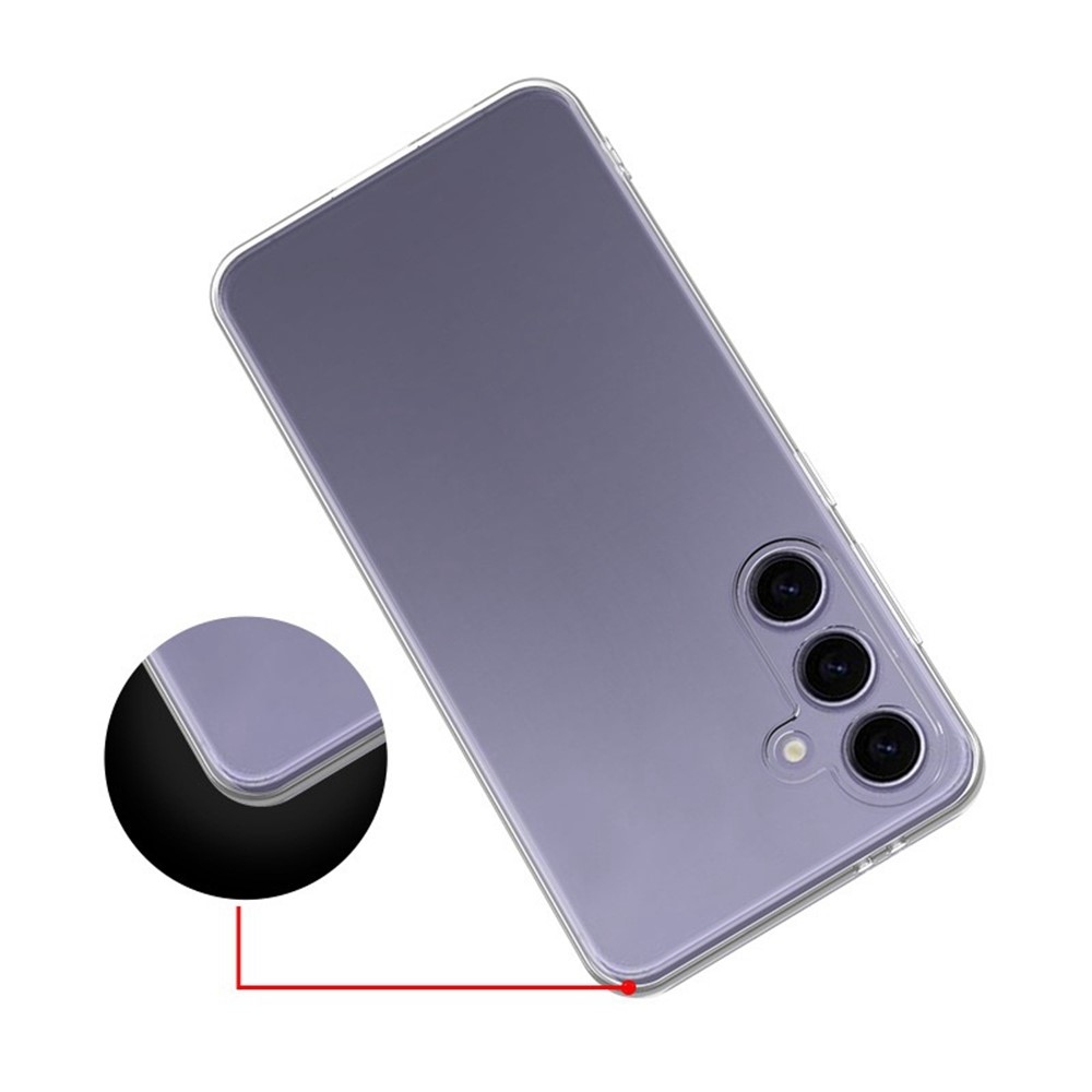 Priehľadný gélový obal na Samsung Galaxy A17 5G - priehľadný