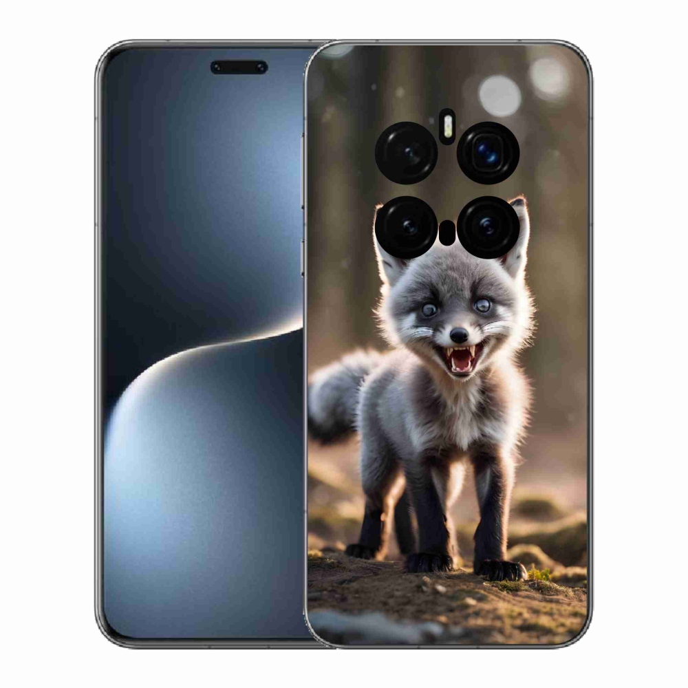Gélový kryt mmCase na Honor Magic 7 Pro 5G - rozzúrená líška