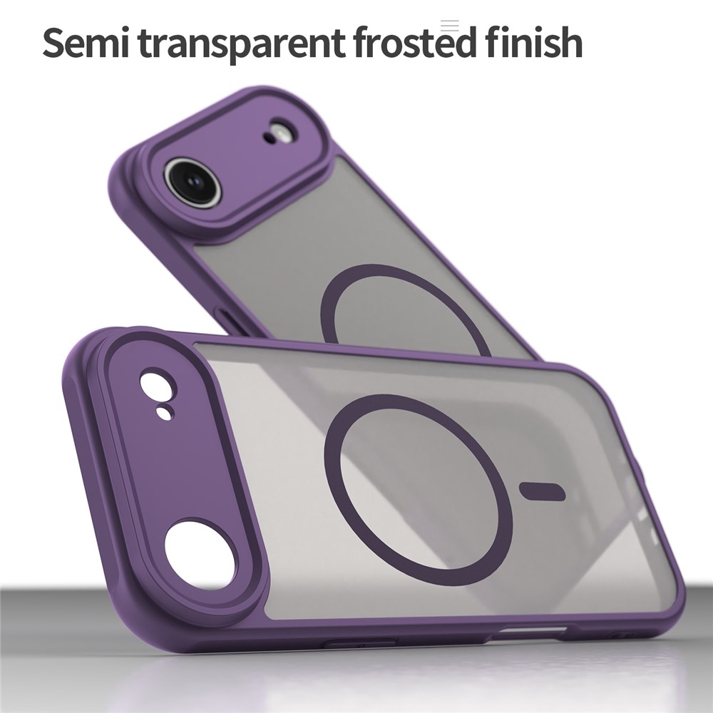 Case matný gélový obal s MagSafe na iPhone 17 Air - fialový