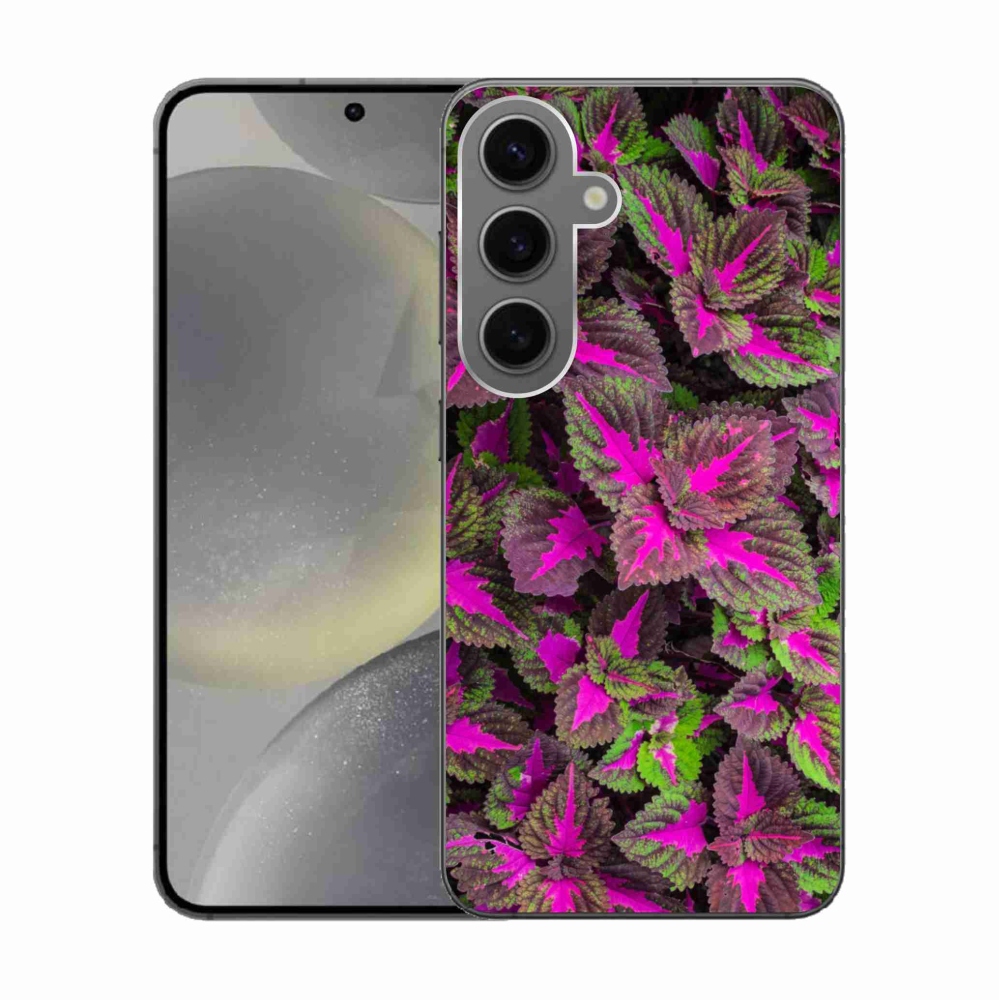 Gélový kryt mmCase na Samsung Galaxy S24 - kvety 10