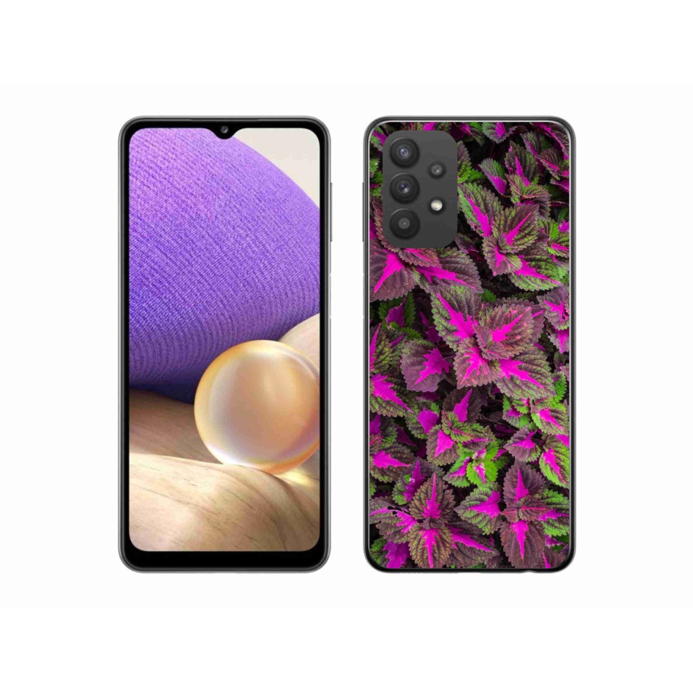 Gélový kryt mmCase na Samsung Galaxy A32 5G - kvety 10