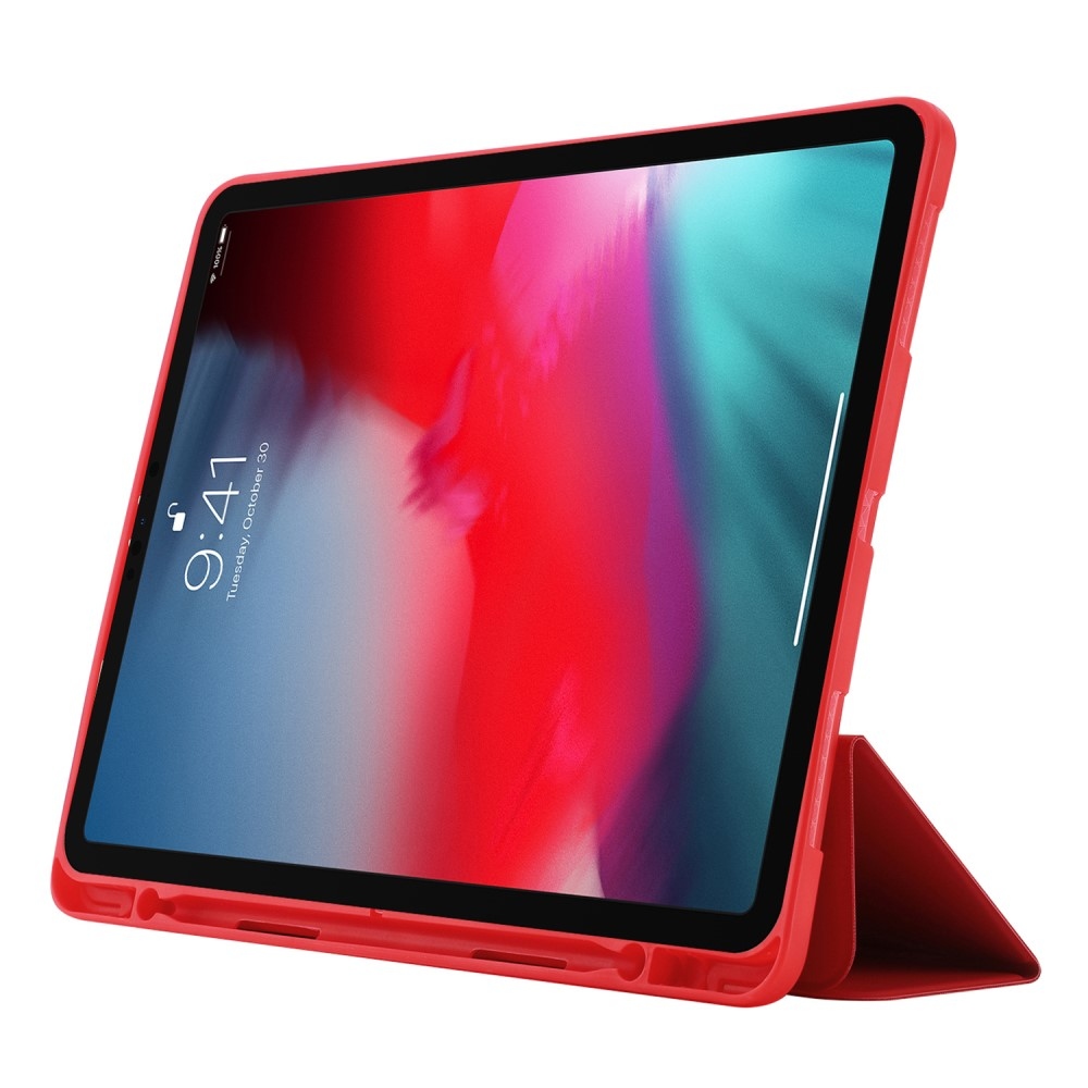 Chytré polohovateľné puzdro na iPad Pro 11 (2020/21/22) - červené