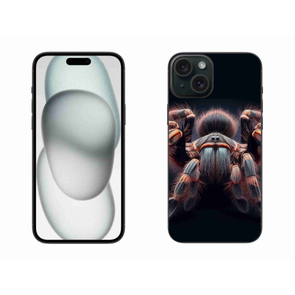 Gélový kryt mmCase na iPhone 15 Plus - tarantula