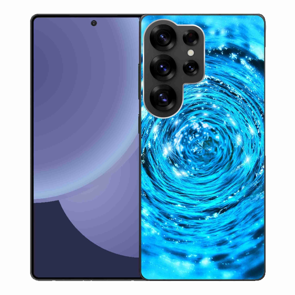 Gélový kryt mmCase na Samsung Galaxy S25 Ultra - vodný vír