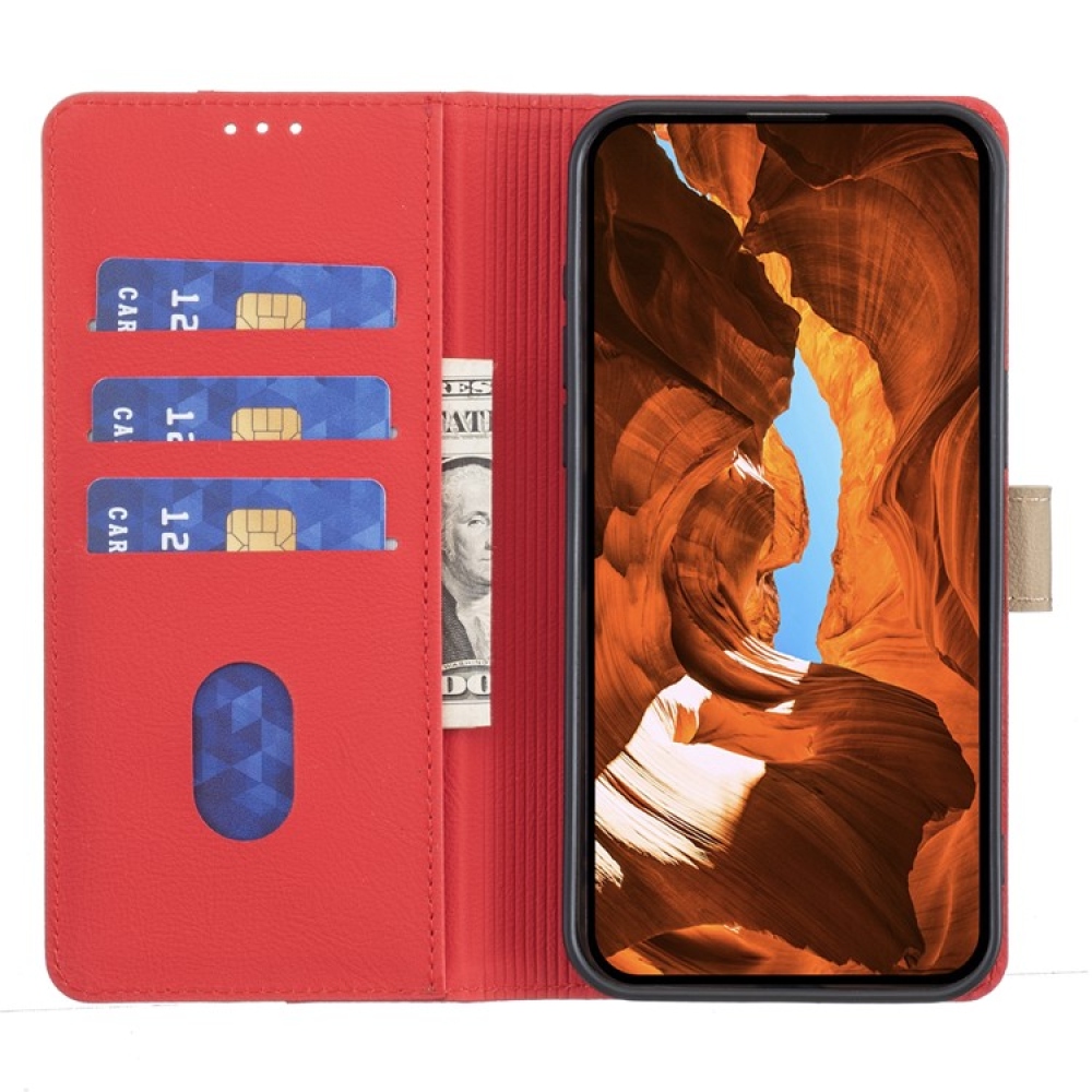 BNF DUO knižkové púzdro na Xiaomi Poco F7 5G - červené