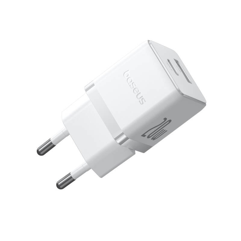Baseus Palm Fast Nabíjačka USB-A + USB-C 20W White