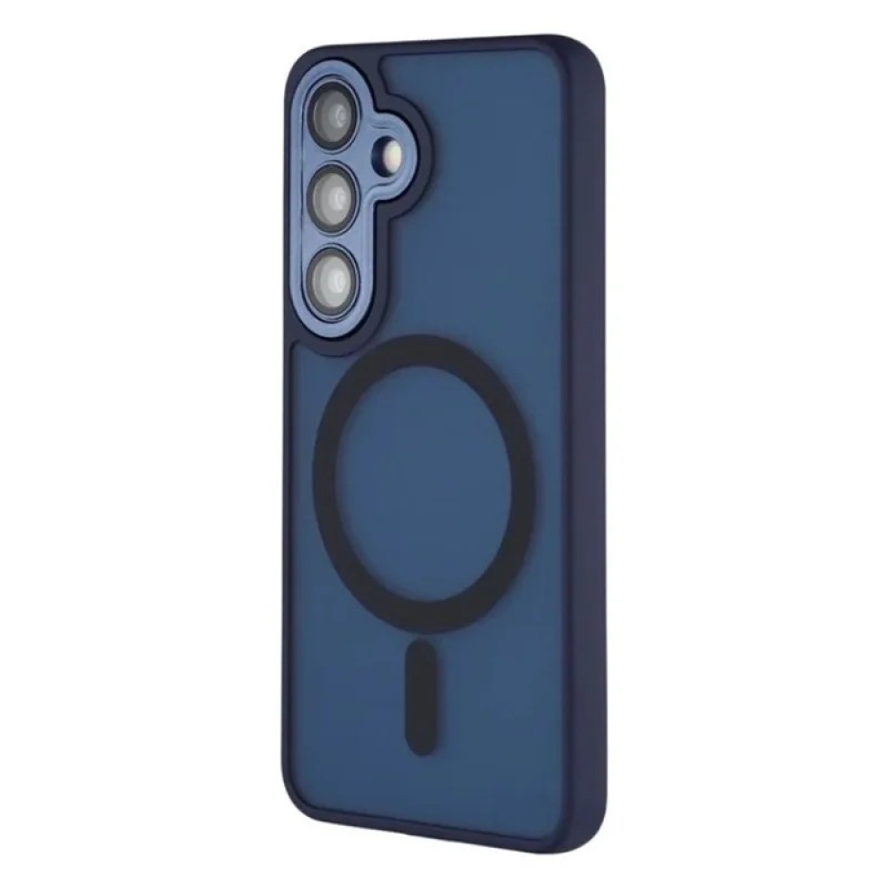 QB odolný kryt s podporou MagSafe na Samsung Galaxy S26+ - modrý