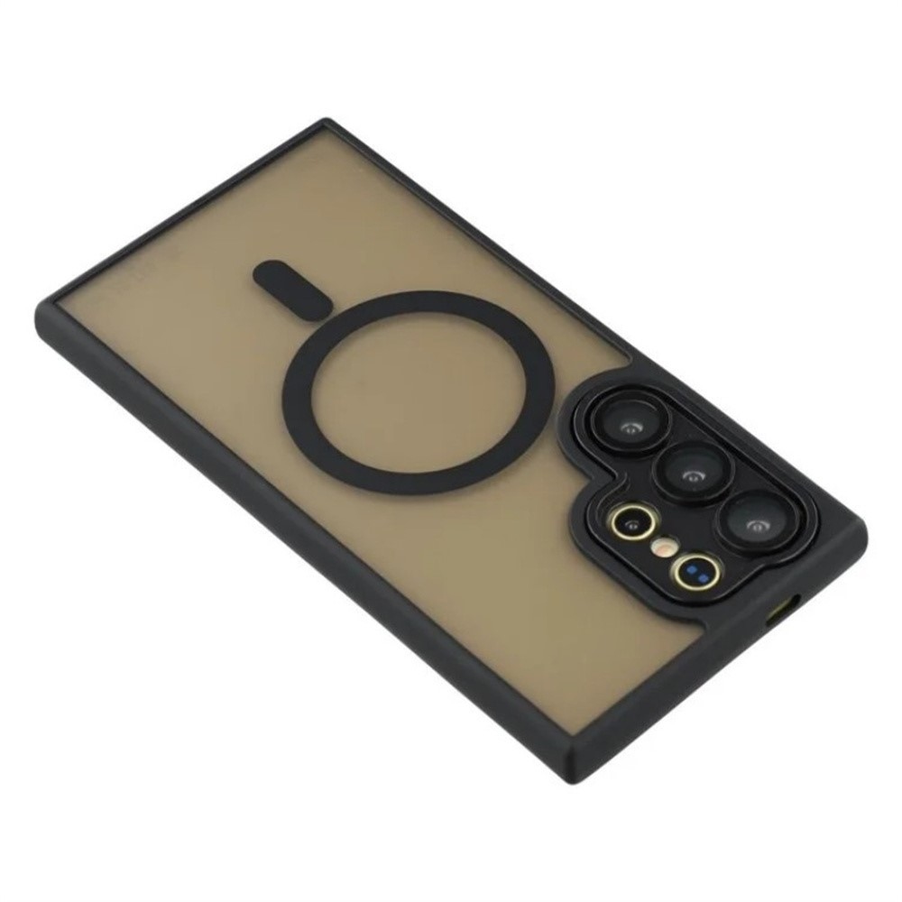 QB odolný kryt s podporou MagSafe na Samsung Galaxy S26 Ultra - čierny