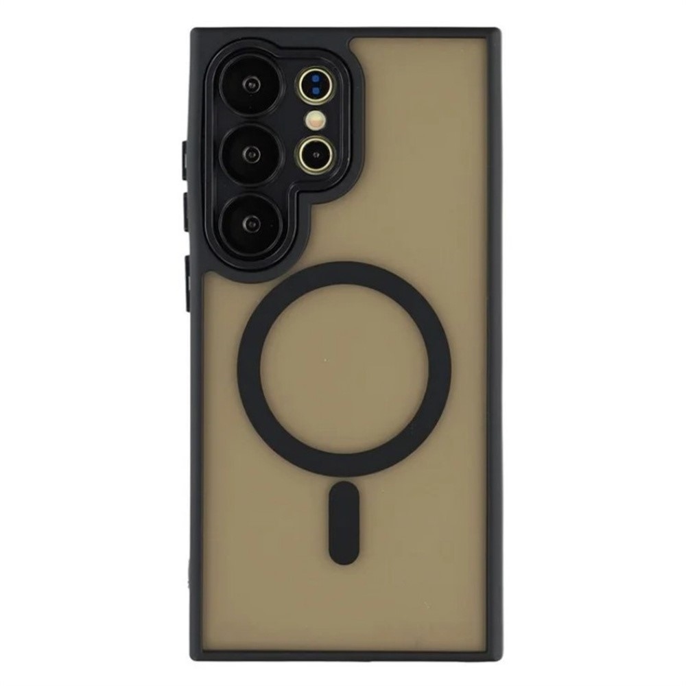 QB odolný kryt s podporou MagSafe na Samsung Galaxy S26 Ultra - čierny