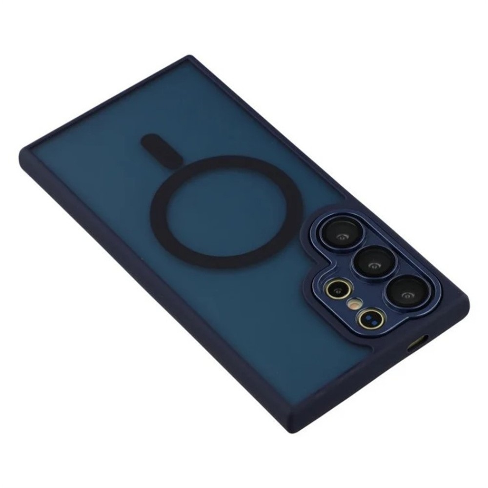 QB odolný kryt s podporou MagSafe na Samsung Galaxy S26 Ultra - modrý