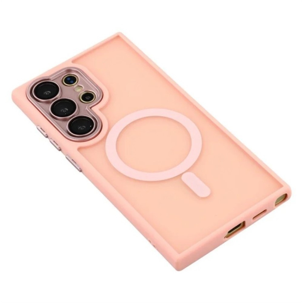 QB odolný kryt s podporou MagSafe na Samsung Galaxy S26 Ultra - ružový