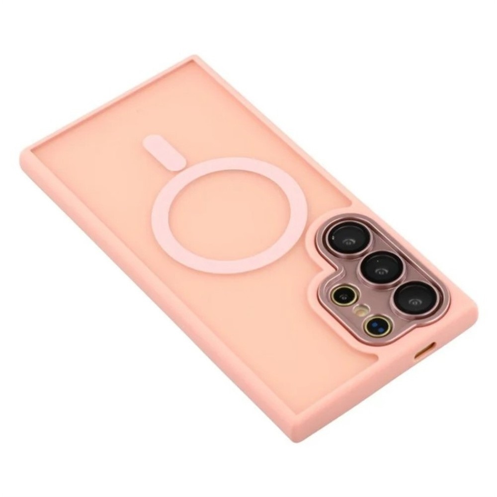 QB odolný kryt s podporou MagSafe na Samsung Galaxy S26 Ultra - ružový