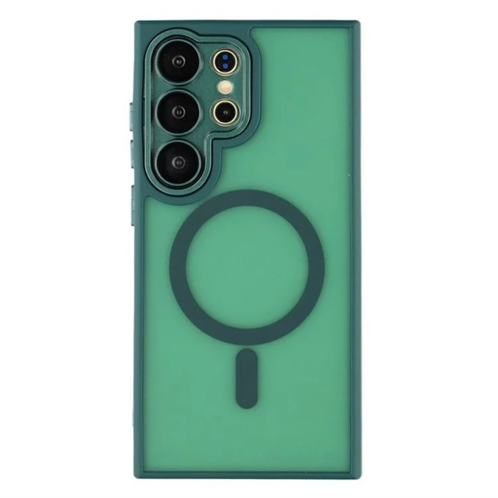 QB odolný kryt s podporou MagSafe na Samsung Galaxy S26 Ultra - zelený