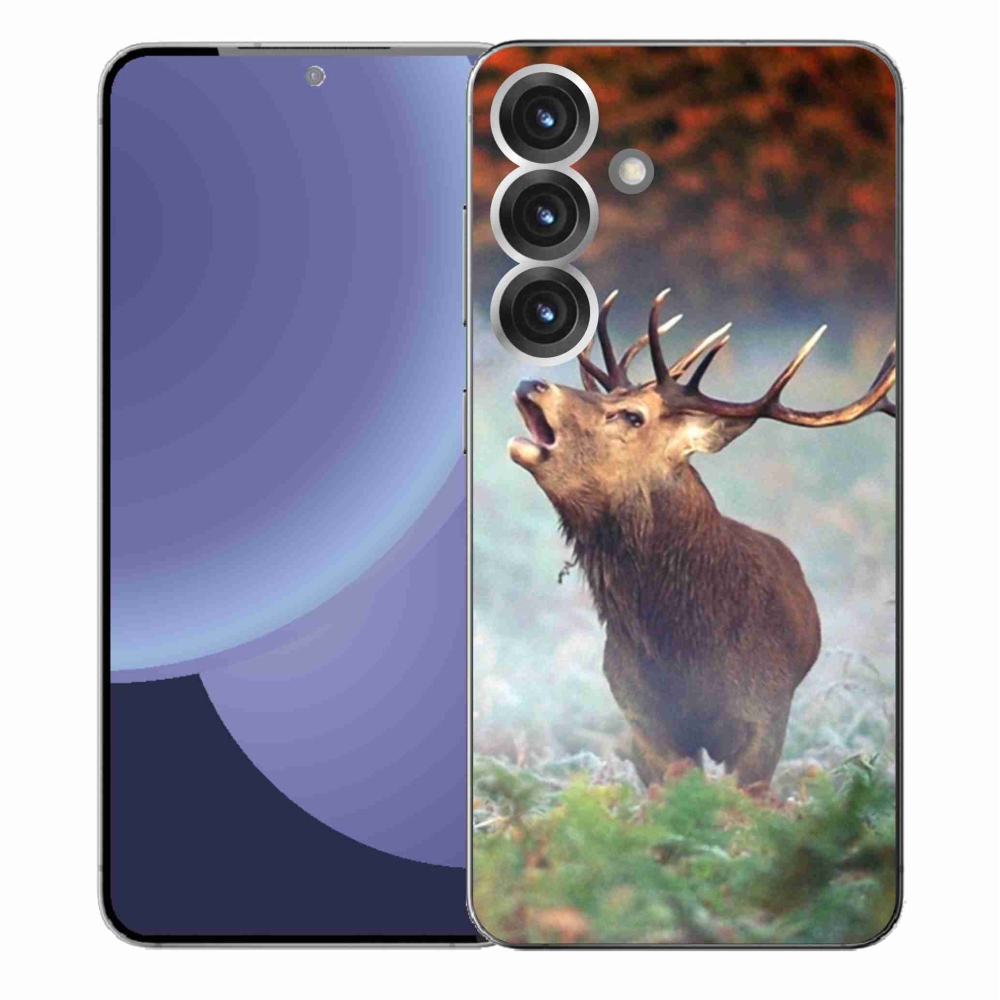 Gélový kryt mmCase na Samsung Galaxy S25+ - jeleň 2