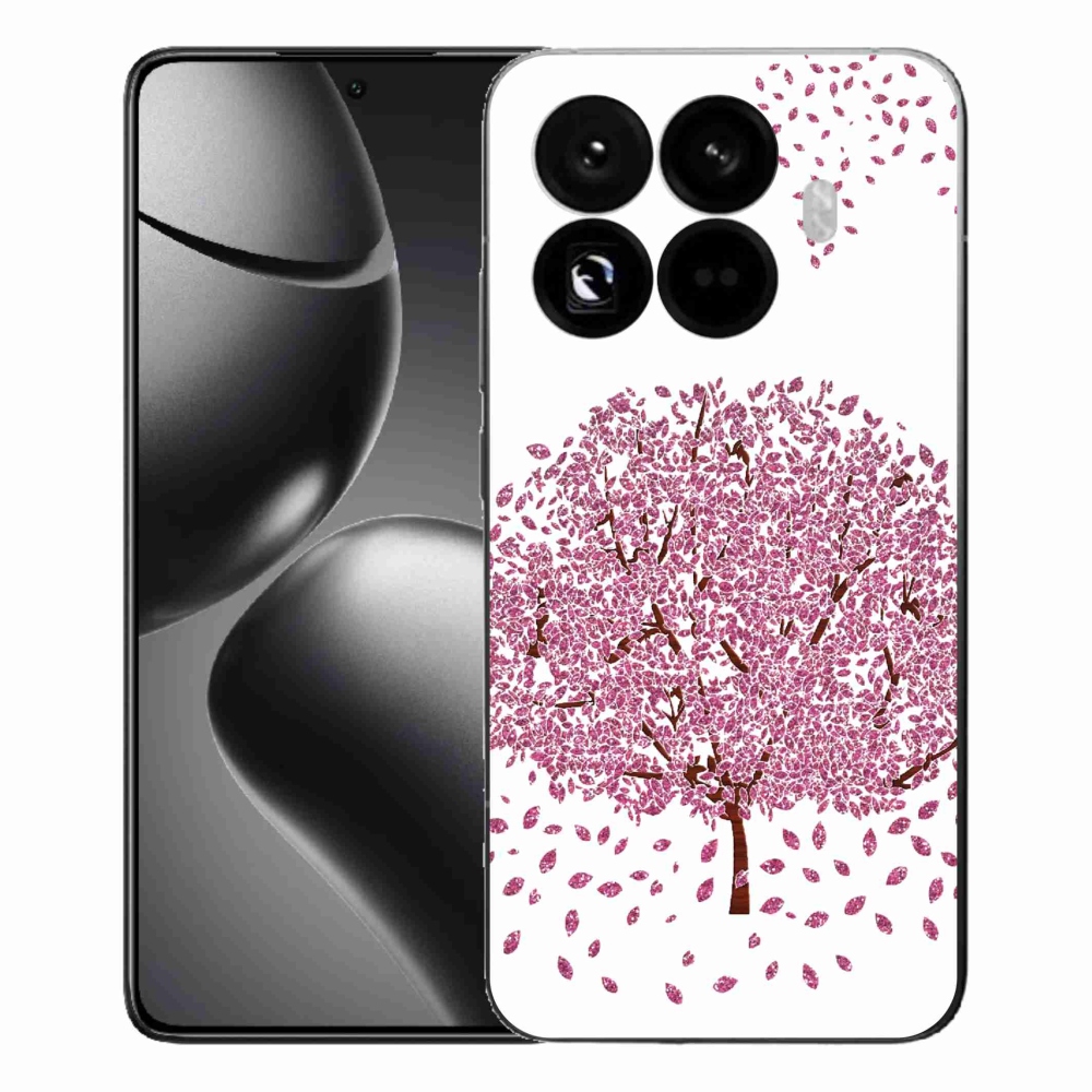 Gélový kryt mmCase na Xiaomi 15T Pro - kreslený strom s listami