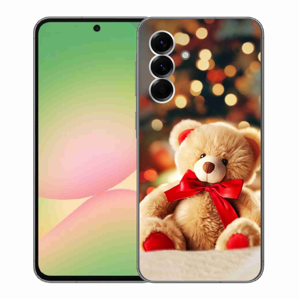Gélový kryt mmCase na Samsung Galaxy A56 5G - plyšový medvedík