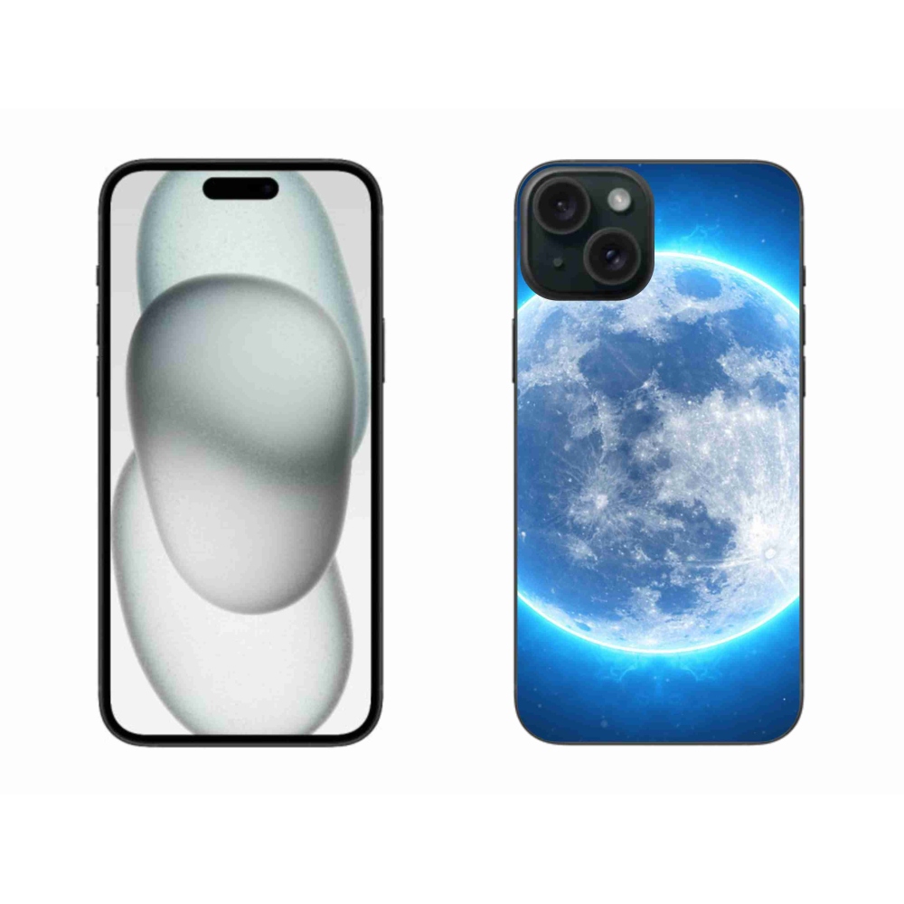 Gélový obal mmCase na iPhone 15 Plus - zemegule