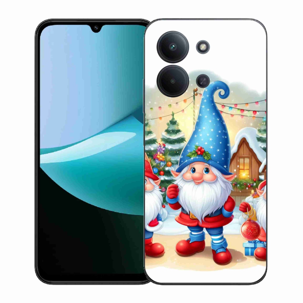 Gélový kryt mmCase na Xiaomi Redmi 15C 4G (171mm)/Poco C85 4G (171mm) - vianočné škriatkovia