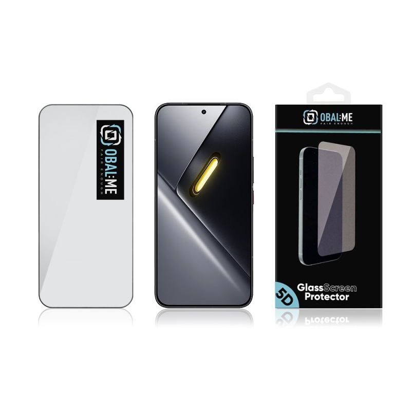 OBAL:ME 5D tvrdené sklo pre Xiaomi Poco X8 Pro Max Black