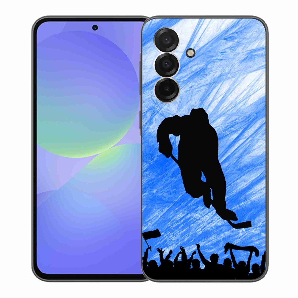 Gélový kryt mmCase na Samsung Galaxy A36 5G - hokejový hráč