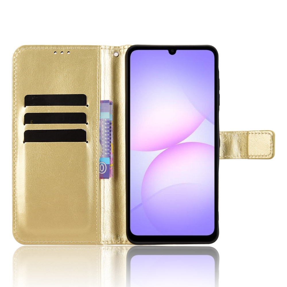 Crazy knižkové púzdro na Samsung Galaxy A07 4G - zlaté
