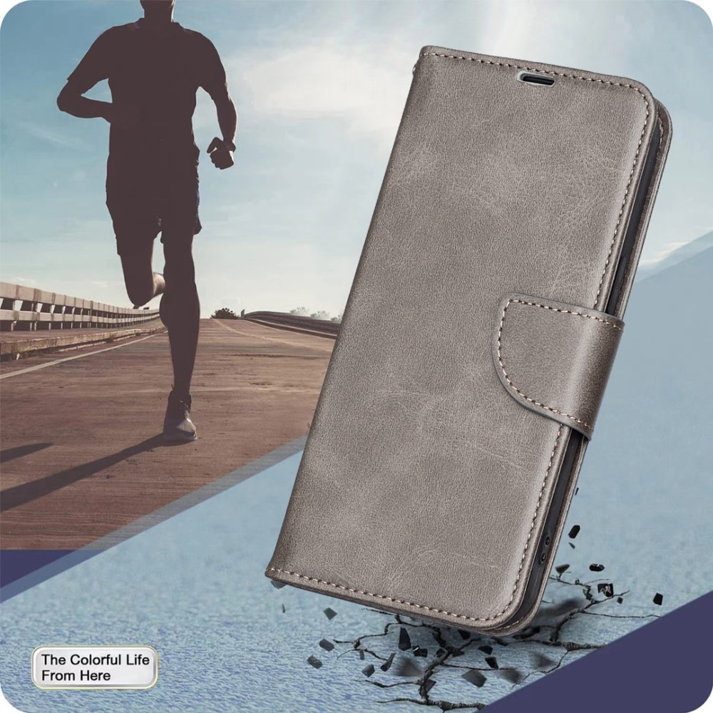 Case knižkové púzdro na Samsung Galaxy S25 Edge - šedé