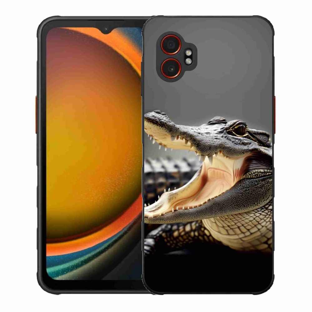 Gélový kryt mmCase na Samsung Galaxy Xcover 7 Pro - krokodíl