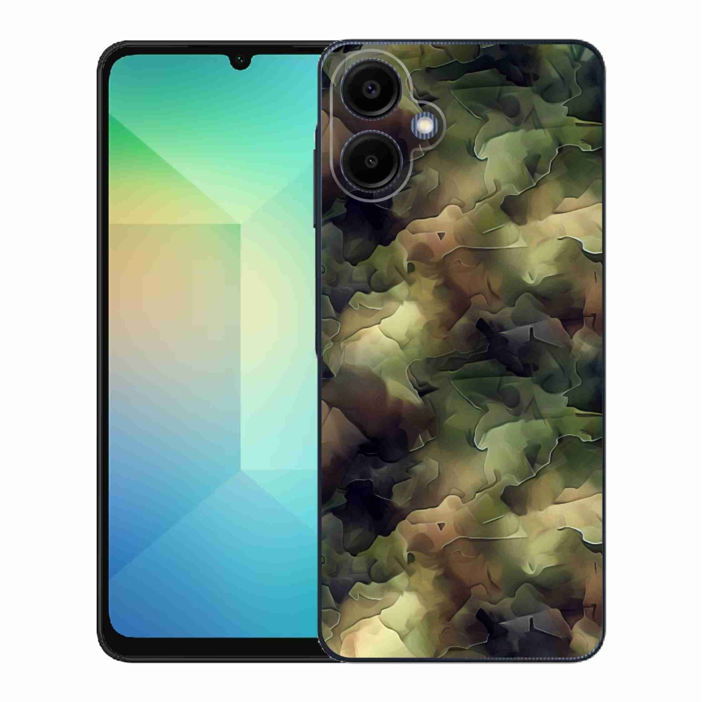 Gélový kryt mmCase na Samsung Galaxy A06 4G - maskáčový vzor 10