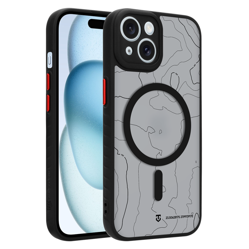 Tactical MagForce Warthog – puzdro pre Apple iPhone 15 v farbe Asphalt
