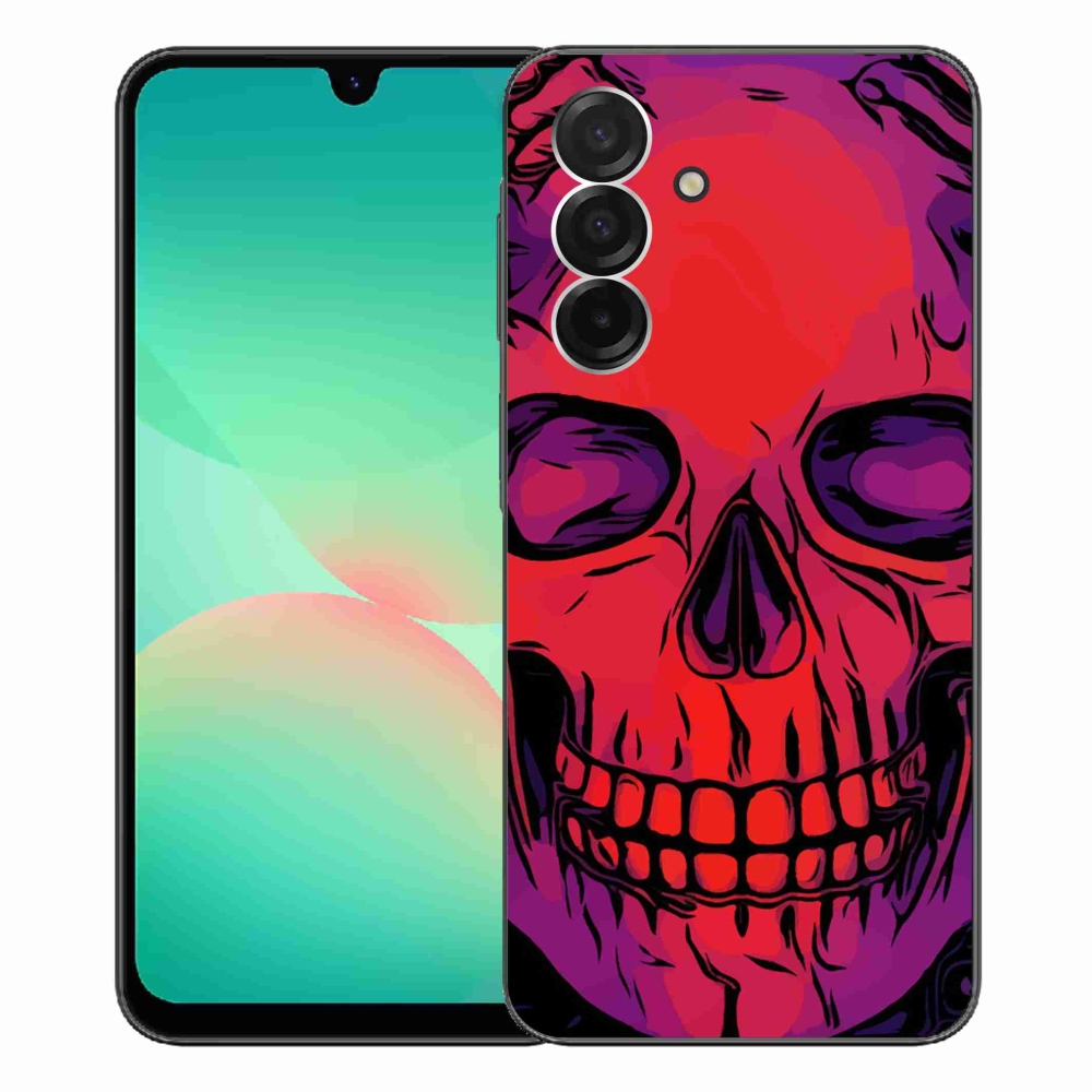 Gélový kryt mmCase na Samsung Galaxy A26 5G - lebka