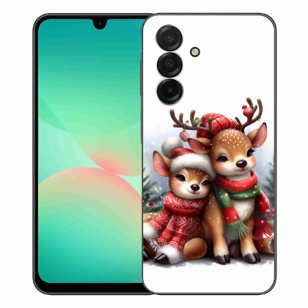 Gélový kryt mmCase na Samsung Galaxy A26 5G - vianočné soby