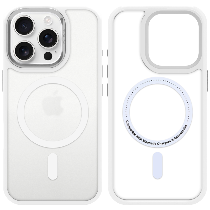 Tactical MagForce Hyperstealth 3.0 Puzdro pre Apple iPhone 16 Pro Snow White
