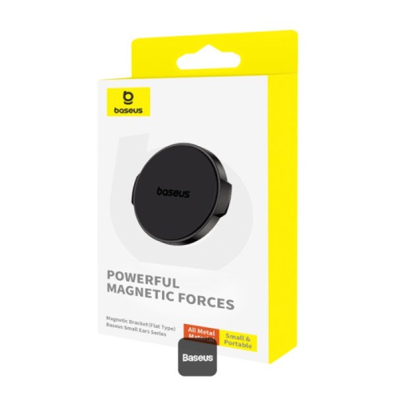 Baseus Small Ears Series Flat Magnetic Car Holder Cluster Black