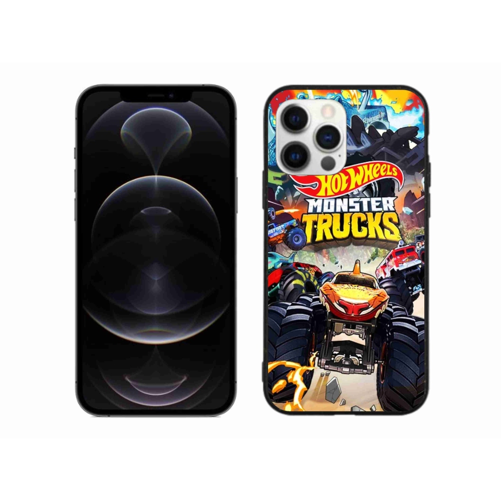 Gélový kryt mmCase na iPhone 12 Pro Max - hot wheels 2