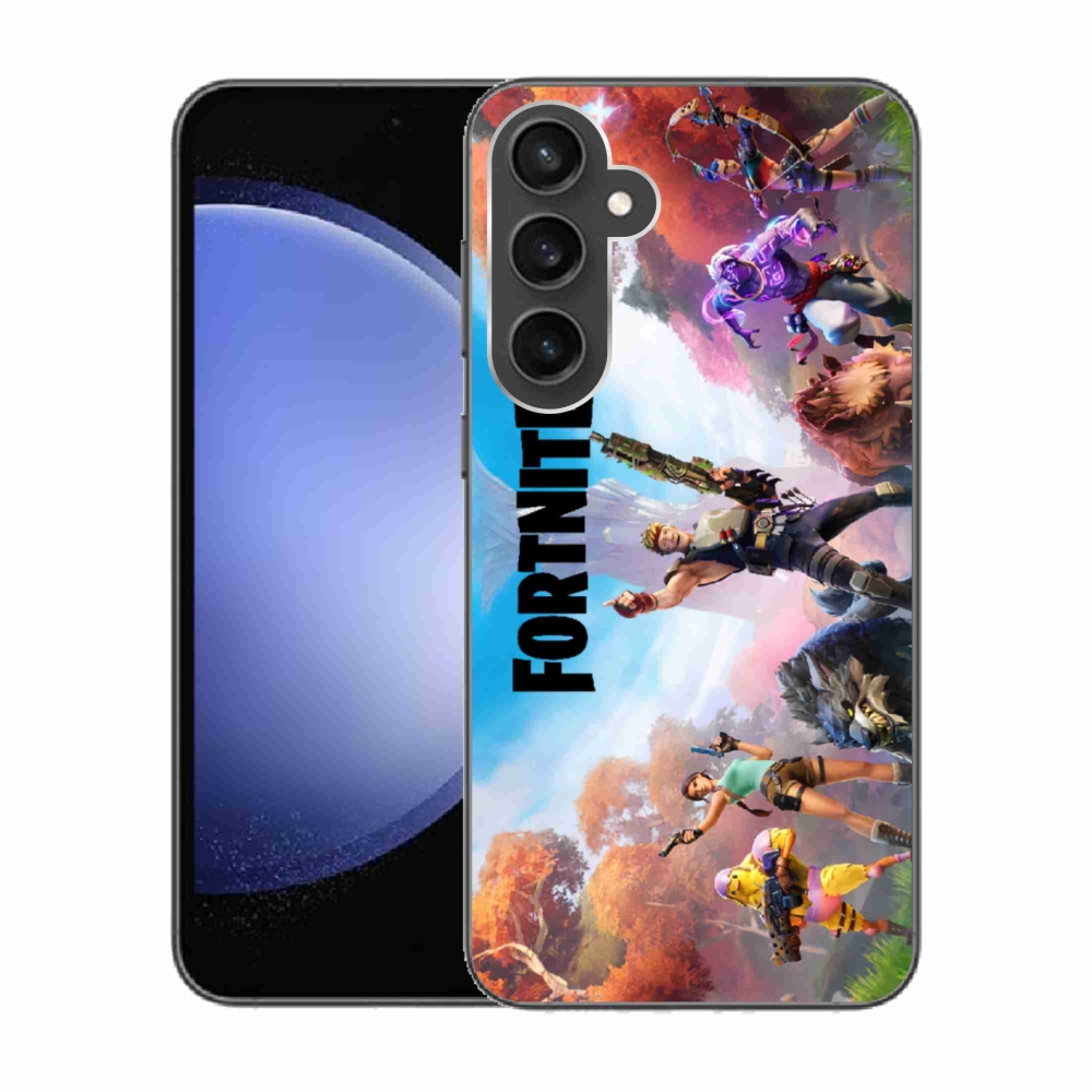 Gélový kryt mmCase na Samsung Galaxy S23 FE - fortnite 1