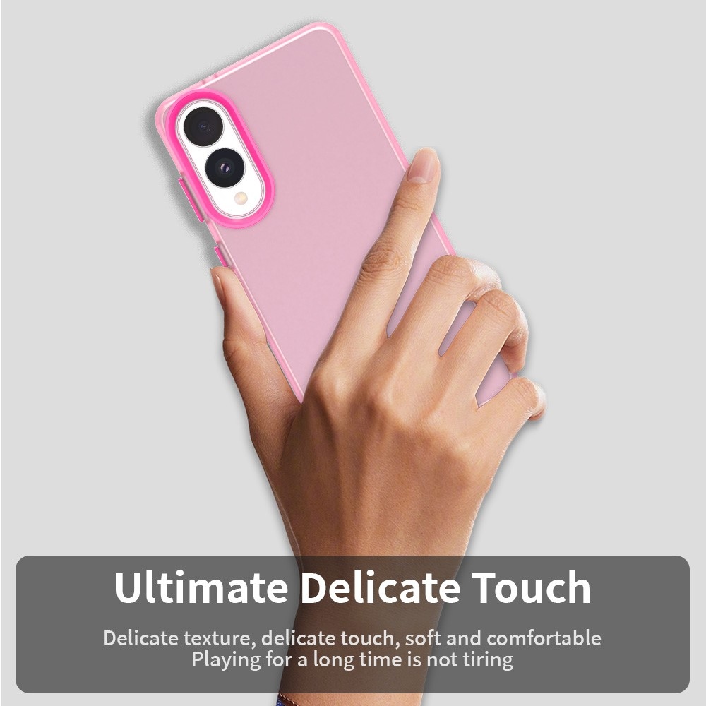 Candys matný gélový obal na Samsung Galaxy S25 Edge - rose