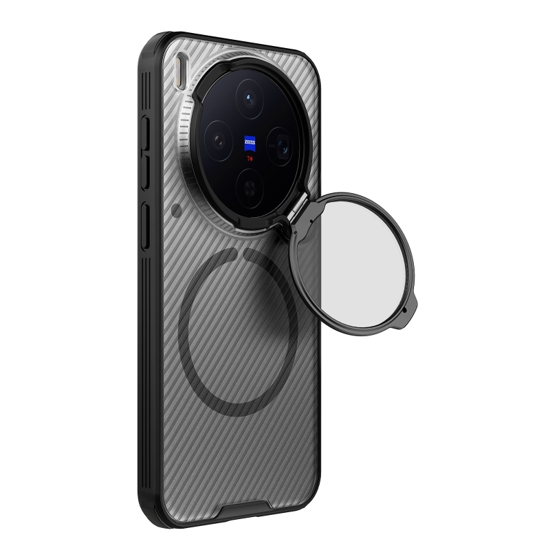 Nillkin CamShield Prop Magnetický zadný kryt pre Vivo X300 Transparent Black