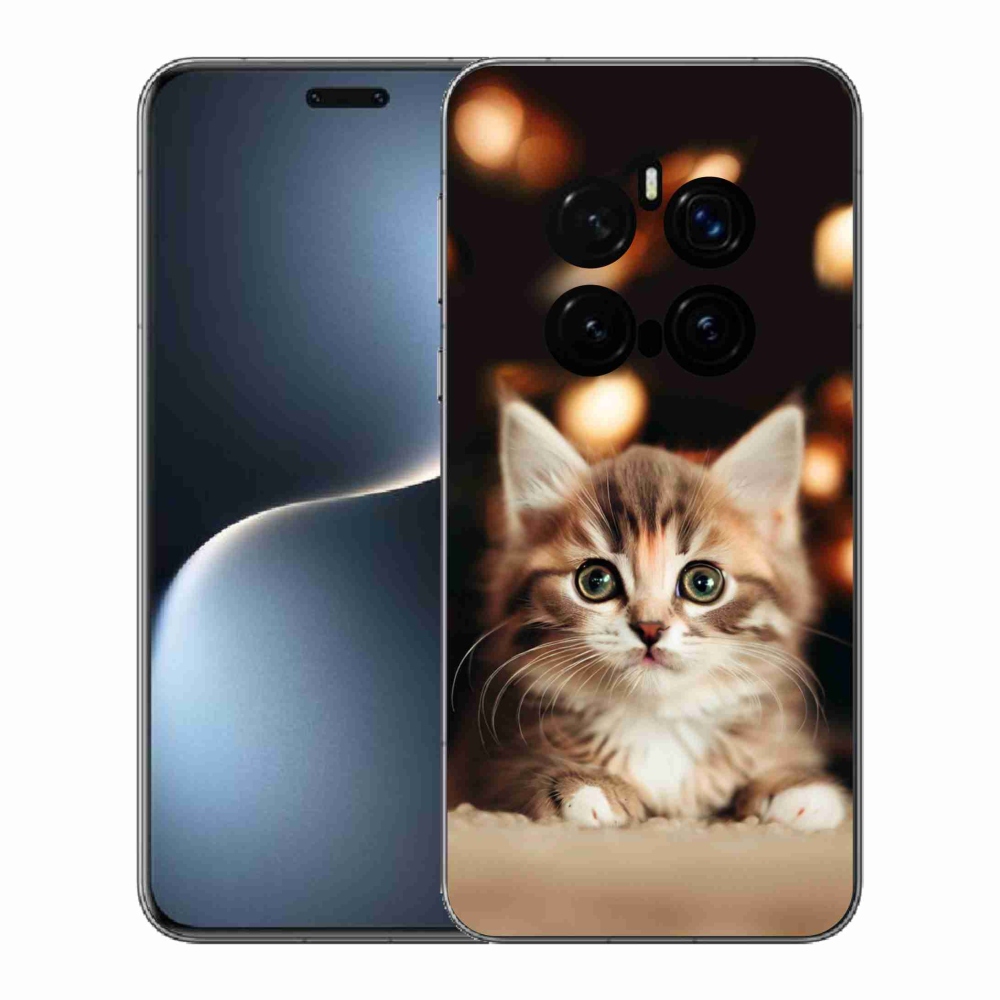 Gélový kryt mmCase na Honor Magic 7 Pro 5G - roztomilé mačiatko 2
