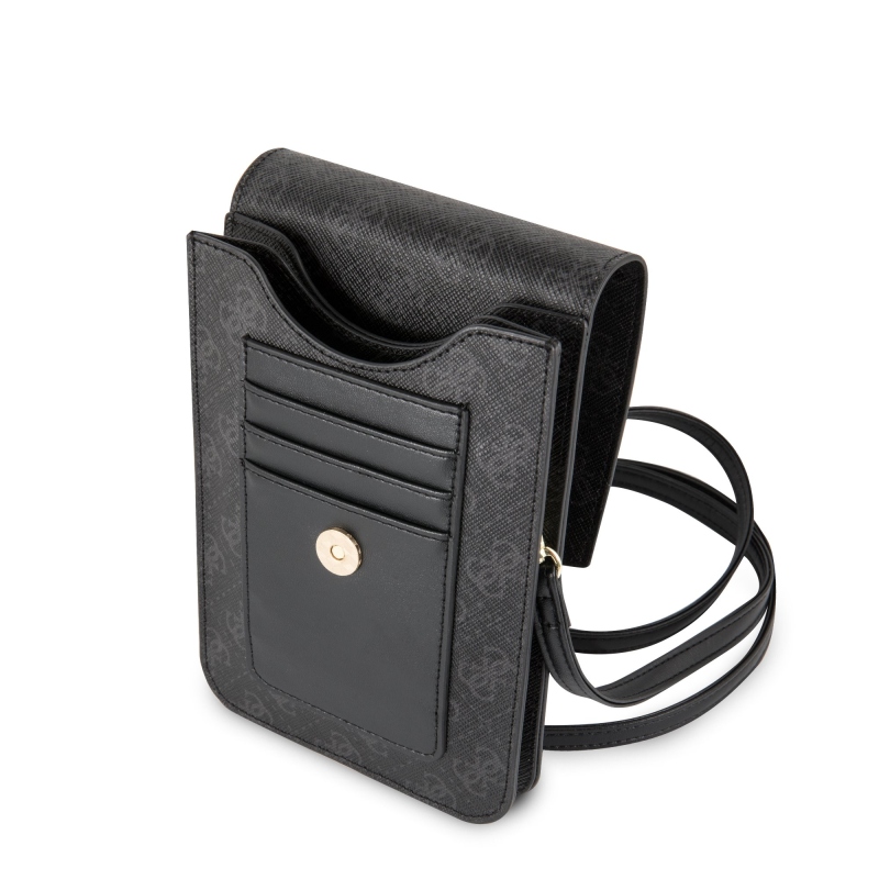 Guess 4G Wallet Universal Puzdro Black
