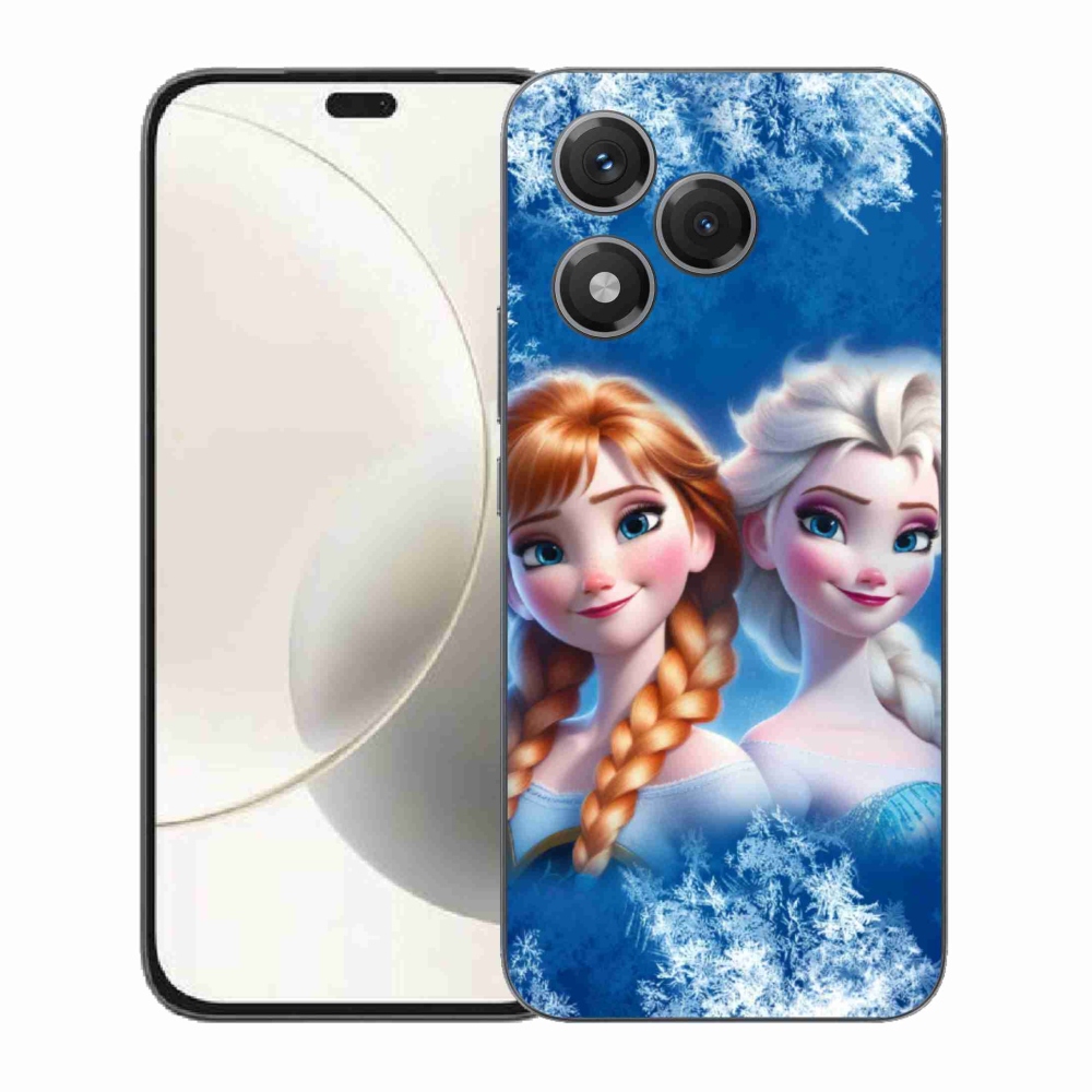 Gélový kryt mmCase na Honor 400 Lite - ľadové kráľovstvo 2