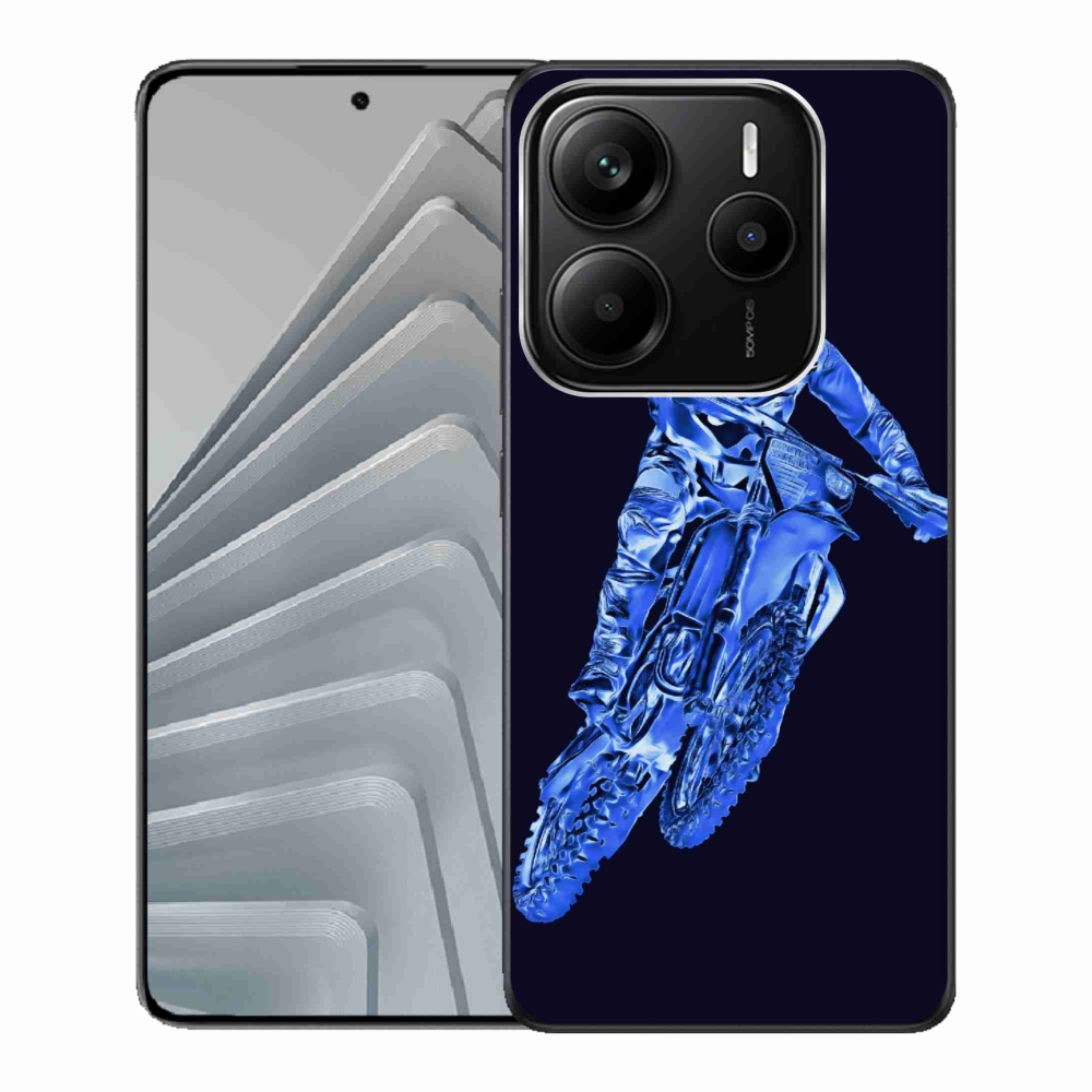 Gélový kryt mmCase na Xiaomi Redmi Note 14 5G - motocross 1