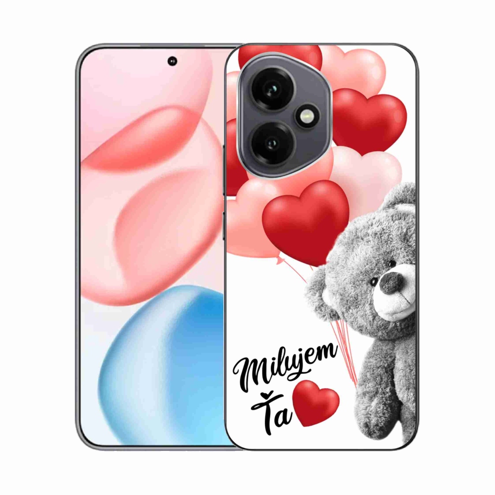 Gélový kryt mmCase na Honor 400 - milujem Ťa sk