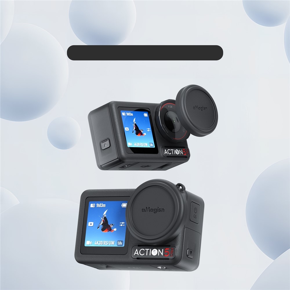 AMAGISN silikónová krytka objektívu pre DJI Osmo Action 5 Pro